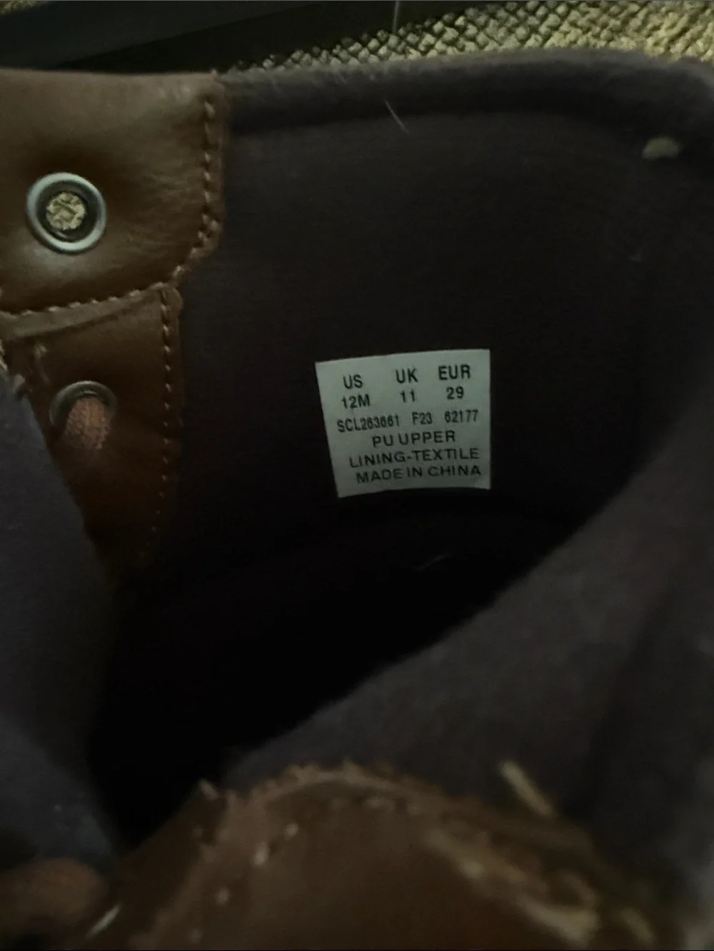 Sperry Kids Navy and Brown Waterproof Duck Boots